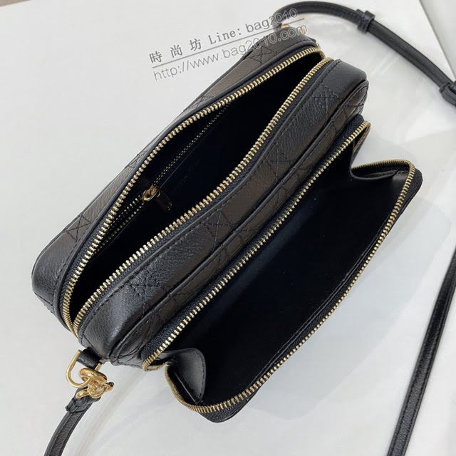 Dior女包 迪奧Caro雙隔層斜挎包 Dior肩背斜挎包  dfk1869